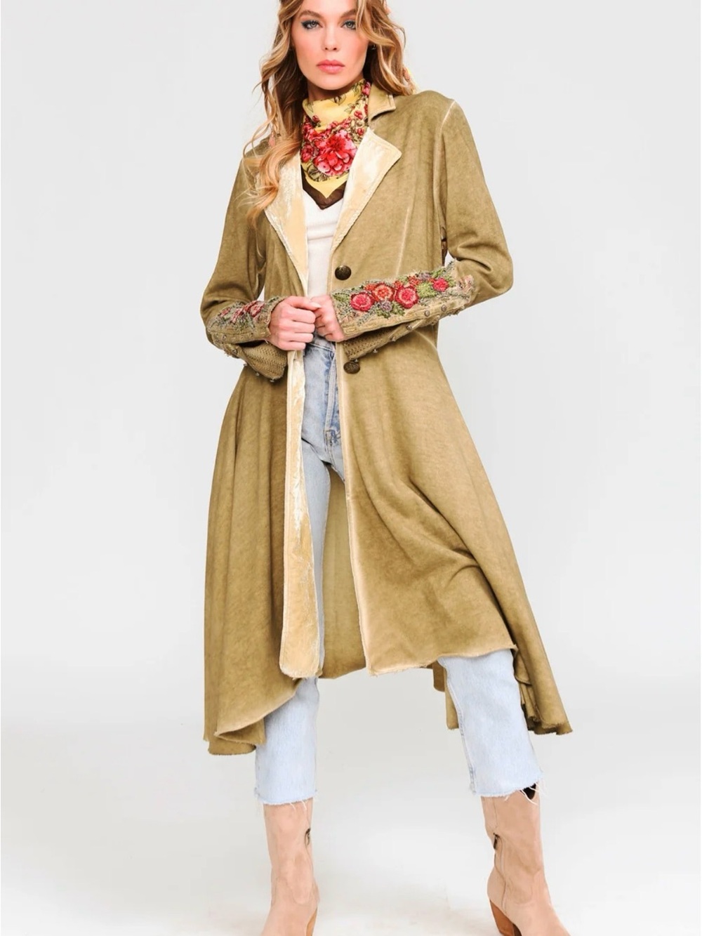 The Heart Of Autumn Coat in Antique Bronze by Aratta, NWT